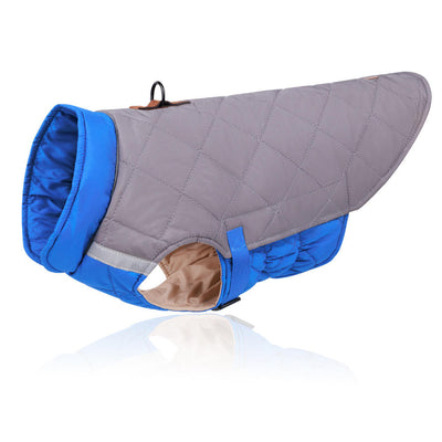 Pet Clothes Autumn And Winter Reflective Warm Pet Cotton Padded Clothes Thickened Dog Clothes Pet Supplies