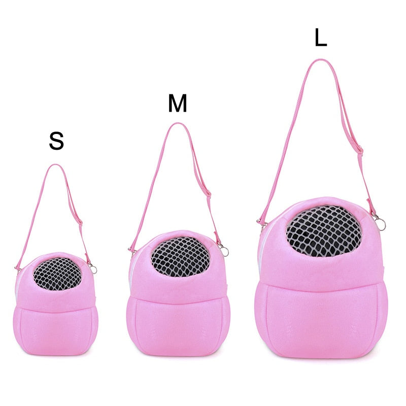 Small Animals Carrier Travel Portable Hanging Bag for Rat Cat Dog Pet Mesh Backpack Pet Supplies Pet Travel Backpack PI669