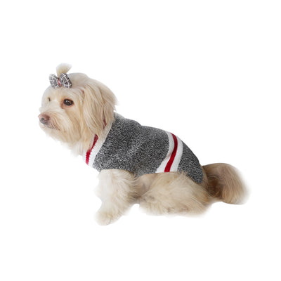 Dog Sweater Pet Knit Sweater Mixed Color Pet Sweater Pet Clothes