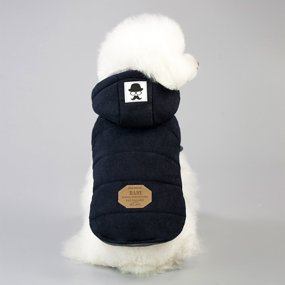 Pet Clothes Dog Clothes Autumn And Winter New Teddy Dog Pet Clothing Two Feet Cotton Clothes